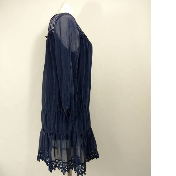 Prontomoda Guisy silk and lace tunic - Picture 2 of 8